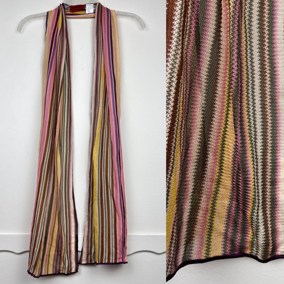 Missoni Accessories - Missoni Knit Striped Scarf